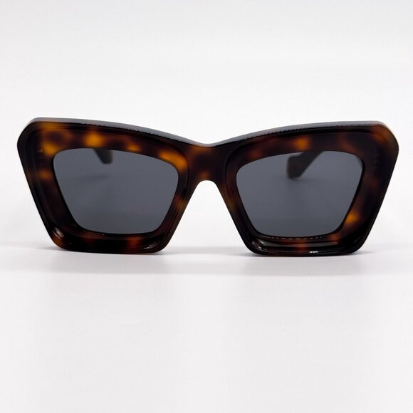 NEW LW40145I 52A, LOEWE HAVANA BWOWN CAT EYE WOMEN SUNGLASSES LOEWE main image 6